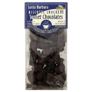 Santa Barbara Biscotti, Snacker Sunset Chocolates, 8 Ounce (12 Pack)