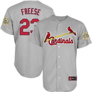  MLB Majestic David Freese St. Louis Cardinals 2011 World 