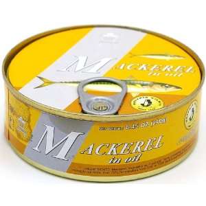 MACKEREL (In Oil) LATVIA, Packaged in Easy Open Metal Tin, 240g 