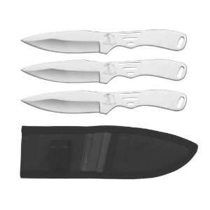   Fixed Blade 8 Throwing Knife Set with Sheath: Sports & Outdoors