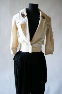 Auth Mike & Chris Hoodie Crop Fitted Jacket xs Aritzia  
