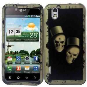  For Sprint LG LS855 Marquee Accessory   Ghost Design Hard 