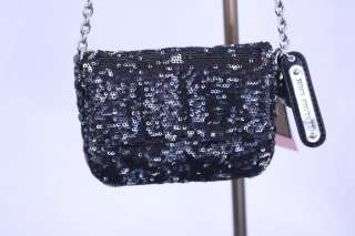 Juicy Couture Northern Star Mini Bag Black Sequin YHRU2738  