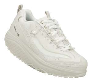 SKECHERS Shape Ups Womens Metabolize White Sneakers Shoes all sizes 