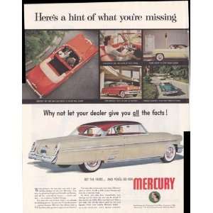  Mercury Monterey Ford Car 1953 Original Vintage 
