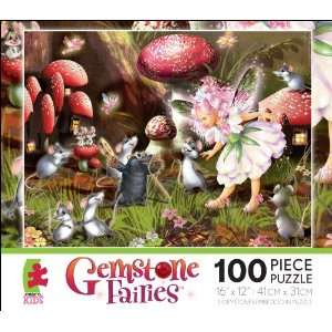   Fairies Fairy, Mice & Mole 100 Piece Jigsaw Puzzle Toys & Games