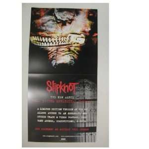 Slipknot 2 sided poster Vol. 3 Subliminal Verses Band S 