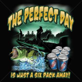   Shirt The Perect Day Is Just a Six Pack Away Tee Hoodie Tank  