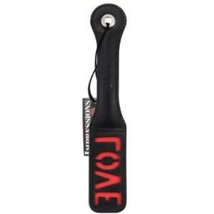  12inches leather love impression paddle Health & Personal 