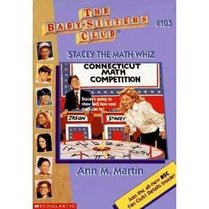  Stacey the Math Whiz (Baby Sitters Club) [Paperback] Ann 