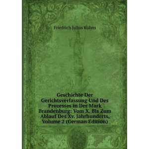   , Volume 2 (German Edition) Friedrich Julius KÃ¼hns Books