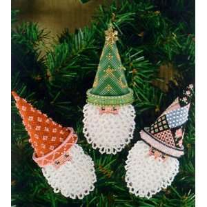  Victorian Santas   Cross Stitch Pattern: Arts, Crafts 