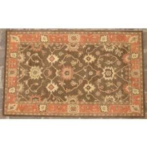  Meva Rugs AB03 COF Aberdeen Coffee Oriental Rug Size 8 x 