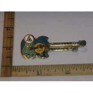   Guitar Pin, Rare Myrtle Beach Hard Rock Cafe Guitar Pin, Hard Rock