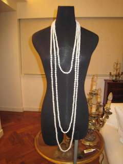 GENUINE 8 9MM FRESH WATER PEARLS MULTI STRAND NECKLACES  