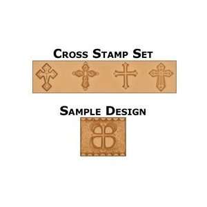  Tandy Leather Craftool Cross Stamp Set 69024 00 Arts 