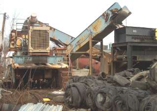   Pulverizer and Mac Saturn Rubber Tire Shredder and Separator  