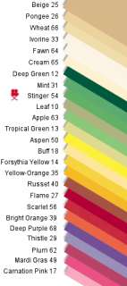 Savage Seamless Color Chart