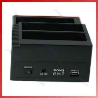 USB HUB 2 SATA 1 IDE HDD Docking Station Clone  