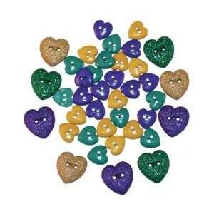  Jesse James Beads Dress It Up Embellishments Hearts; 6 