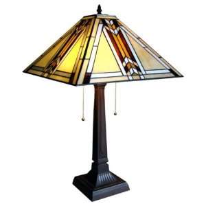  Southwestern Tiffany Style Mission Table Lamp: Kitchen 