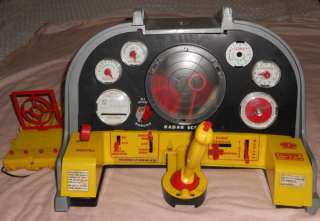   #4800 Electronic Fighter Jet Cockpit Controls Toy In Box NR  
