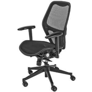  Compel Net Black Mesh Task Chair: Office Products