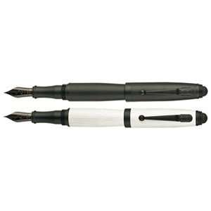   Monteverde Invincia Stylus Fountain Pen (Black Stub): Office Products