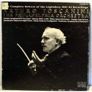  Mendelssohn, Toscanini The Philadelphia Orchestra, 5LPs 
