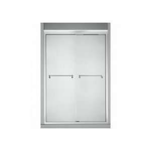   Thick Glass Bypass Shower Door K 702103 L SHP Bright Polished Silver