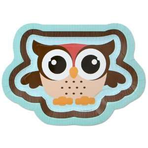  Owl Dinner Plates (8 count): Toys & Games