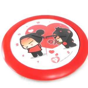  Wall clock Pucca red heart.