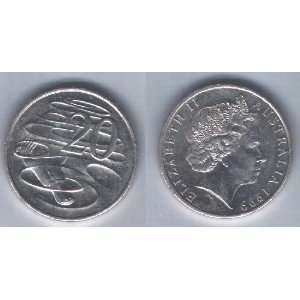   Uncirculated 1978 Australian 20 Cent Piece    Duckbill Platypus Coin