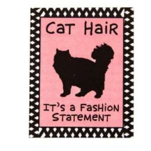  Name Is Mud by Lorrie Veasey Cat Hair Magnet, 1/4 Inch