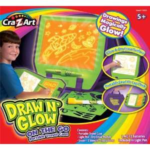  Cra Z Art Draw n Glow on The Go: Toys & Games