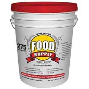 Food For Health Emergency Food Kit 275 Servings Bucket  