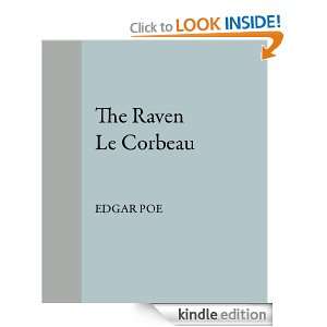 The Raven Le Corbeau Edgar Poe  Kindle Store