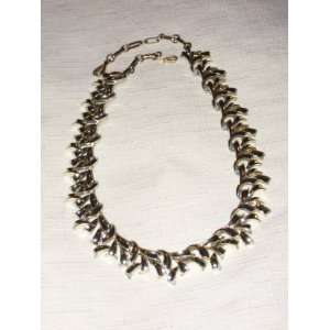  Vintage Coro Gold Tone 18 Inch Necklace: Everything Else