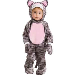   Stripe Kitten Costume Infant 6 12 Baby Halloween 2011: Toys & Games