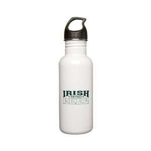  Stainless Water Bottle 0.6L Drinking Humor Irish You Were Beer 