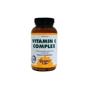 Country Life   Vitamin C Complex with Bioflavonoids And Rutin     100 