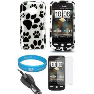  Droid Eris by HTC (Verizon)Dog Paw Case HTC 6200 + Screen 