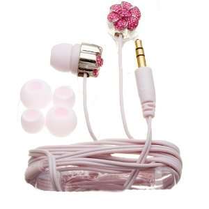  Nemo Digital NF65550 CPK Crystal Flower Earbud (Pink with 