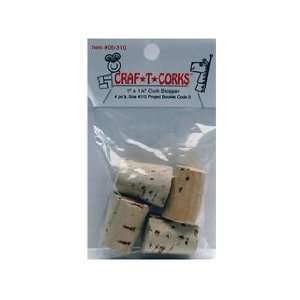  Hearts & Crafts Craf T Corks Stopper 1x 1.25 4 pc (3 Pack 