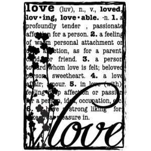  Love Defined   Rubber Stamps Arts, Crafts & Sewing
