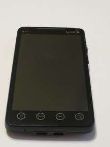 HTC EVO 4G Android   BAD ESN   BAD CHARGE PORT   black (6 