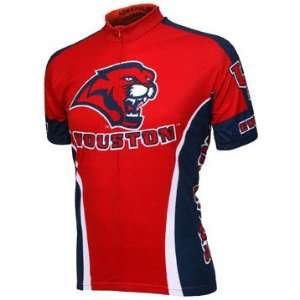  Houston Cougars Short Sleeve Cycling Jersey Sports 