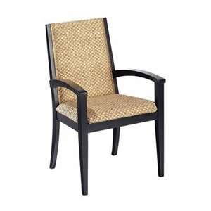  Selamat Designs Rapi Hyacinth Fabric Dining Arm Chair in 