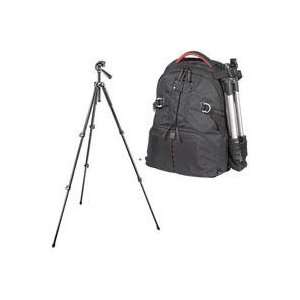  Manfrotto 293 Aluminum 3 Section Tripod with QR 3 Way Head 