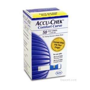 Accu Chek Comfort Curve (USA Package) 50 Count Health 